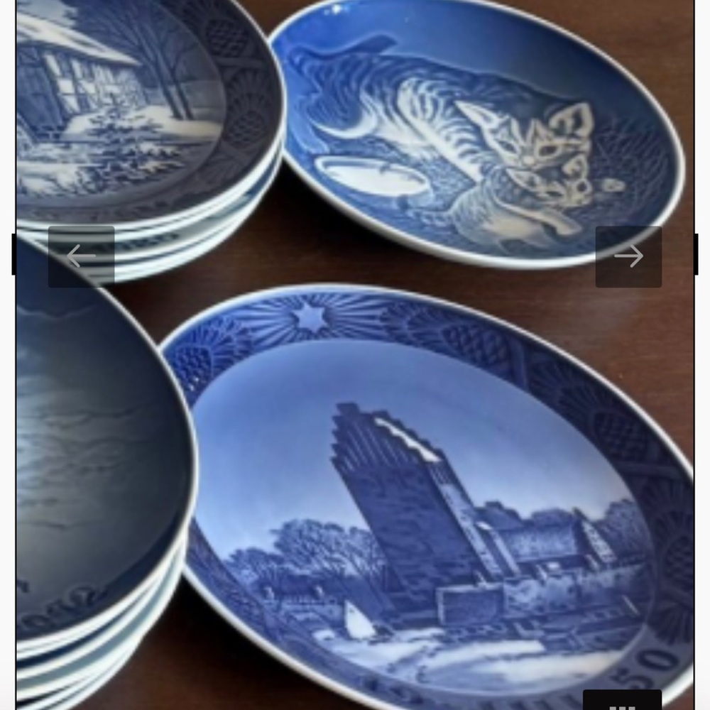 Bing & GRONDAHL/RoyalCopenhagen Christmas Plates